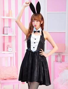 【新品】 Party City コスプレ バニーガール レディース 黒