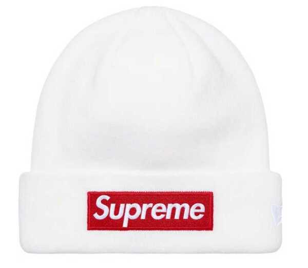 supreme box logo Beanie Supreme Logo ビーニー ニット帽 ボックスロゴ ニューエラ シュプリームボックスロゴ NEW ERA 