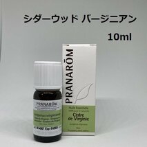 シダーウッド （バージニアン） 10ml プラナロム PRANAROM アロマ 精油　_画像1