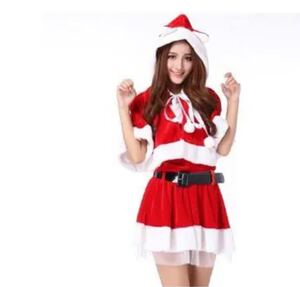 ☆クリスマス☆ サンタ コスプレ サンタ 5点セット