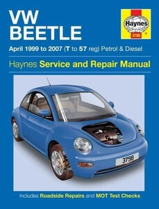  service book maintenance repair repair repair New Beetle 1999-2007 VW BEETLE manual service Volkswagen point NEW ^.