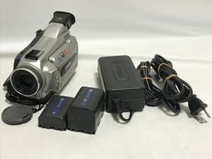 SONY ソニー DCR-TRV18 デジタルビデオカメラ ハンディカム NTSC 通電 ジャンク T1112119