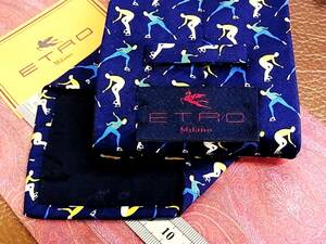 !Nr3089* beautiful goods [ETRO] Etro [ ice skating * figure skating ] necktie 