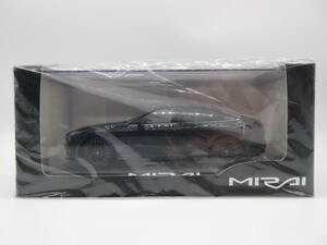 1/30 トヨタ 新型ミライ 2代目MIRAI カラーサンプル 非売品 ミニカー　プレシャスブラックパール
