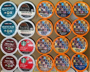 キューリグ k cup 詰め合わせ 20個 DOUBLE DONUT COFFEE多め
