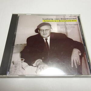 即決 国内盤「ベートーヴェン：交響曲第4,8番」シェルヘン/ルガノ放送管/1965年録音