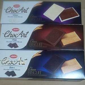 ●3種類チョコビスケット ホワイト ミルク ビター27枚