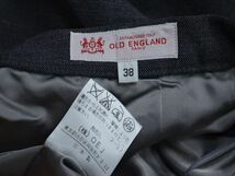 オールドイングランド　OLD　ENGLAND　ウール　スカート　38 C5486_画像3