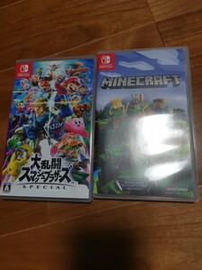 Nintendo Switch 大乱闘スマッシュブラザーズSPECIAL と マインクラフト