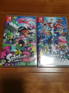 Nintendo Switch スプラトゥーン2 と 大乱闘スマッシュブラザーズSpecial