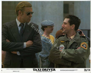 1976年 映画　Taxi Driver　タクシードライバー Robert de Niro ロバート・デ・ニーロ フォト ロビーカード