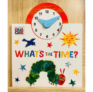 英語絵本 時計 知育 はらぺこあおむし エリックカール 何時かな?