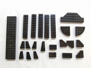 D41　LEGOバラパーツ　黒　ブロック系 まとめて大量㎏