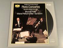 LD(レーザー)■MOZART：PIANO CONCERTOS※Piano:MAURIZIO POLLINI／Conductor:KARL BOHM■良好品！ _画像1