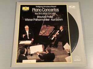 LD(レーザー)■MOZART：PIANO CONCERTOS※Piano:MAURIZIO POLLINI／Conductor:KARL BOHM■良好品！ 