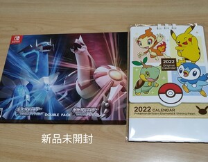 新品未開封 ポケットモンスター シャイニングパール & ポケットモンスターブリリアントダイヤモンド ダブルパック