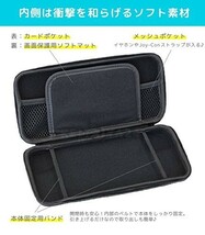 【 1円 】Nintendo Switch ケース ブルー 青 スイッチ ケース 任天堂 スイッチ 収納 保護 大容量 ケース バッグ EVA素材 耐衝撃_画像4