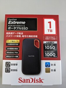 SanDisk ポータブルSSD エクストリーム Extreme SDSSDE61-1T00 サンディスク
