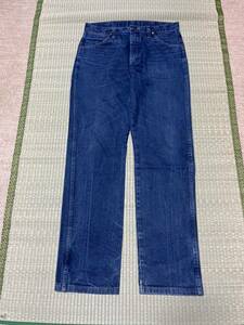 Wrangler Wrangler 13MWZ W34 Denim jeans MEXICO made Mexico ZIP UP rare rare records out of production popular design standard men's American Casual old clothes 