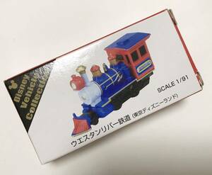 未使用 即決 ウエスタンリバー鉄道(ミシシッピ号) 青 ブルー ディズニートミカ ディズニーリゾート ディズニーランド ディズニーシー TDR