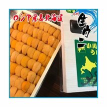 【大好評】生ウニ 小川のうに 約220~250g(一粒 約4cm-5cm)_画像2