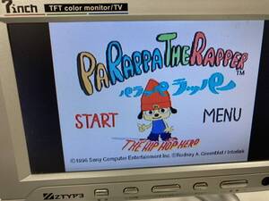21-PS-661 プレイステーション パラッパラッパー 動作品 PS1 プレステ1