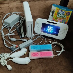 Nintendo Wii U fit dance ウィー 本体 セット