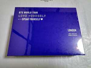 新品未開封 BTS DVD WORLD TOUR LOVE YOURSELF SPEAK YOURSELF LONDON 防弾少年団 日本語字幕付き ロンドン 廃盤 即決