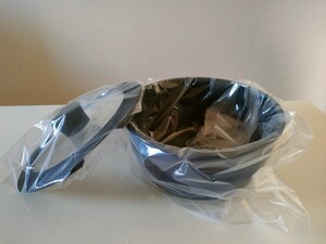 アイリスオーヤマ 取っ手の取れる 20cm深鍋、蓋セット ネイビー