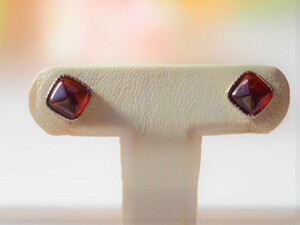 Гранат Серьги SV Natural Garnet