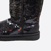 ★SALE★UGG/アグ★W Classic Short Sequin/クラシックショートシークイン (Black/W6/23cm)_画像8