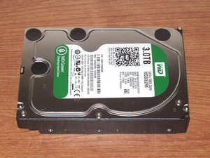 ★ 3TB ★ Western Digital Green 【 WD30EZRX 】 良品 ★233