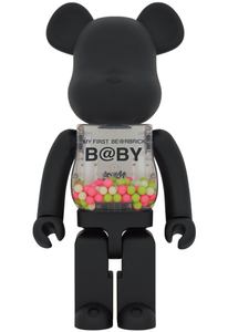 [ elected goods ]* MY FIRST BE@RBRICK B@BY × RESTIR MATT BLACK Ver. 1000% * Chiaki * new goods unopened goods *