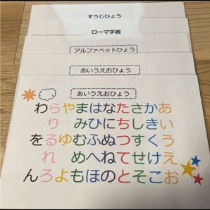 あいうえお表など 5点セット