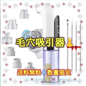 【人気】 毛穴吸引器 毛穴ケア 角栓 黒ずみ ニキビ 美顔器 USB充電
