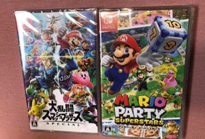 新品未開封★ 大乱闘スマッシュブラザーズSPECIAL+マリオパーティスーパースターズ