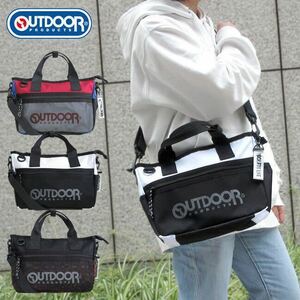  shoulder bag OUTDOOR PRODUCTS Outdoor Products shoulder bag tote bag men's lady's ODA010 white red 