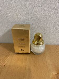 【中古】DIOR ディオリフィック グリッター トップコート 001 ゴールデンスノー(ネイルエナメル)