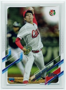 森浦大輔(広島)【 2021 Topps NPBベースボールカード 】ベースカード(156) [RC] ★即決