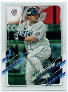 中村剛也(西武)【 2021 Topps NPBベースボールカード 】ベースカード(214) ★即決