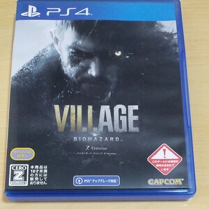 バイオハザードヴィレッジ PS4 z Version BIOHAZARD