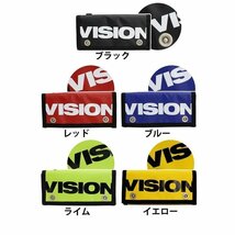 送料無料！『ＶＩＳＩＯＮ ＳＴＲＥＥＴ ＷＥＡＲ』男女兼用かぶせタイプ長財布(レッド)１個3132円が_画像2