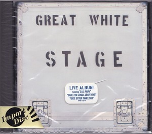 GREAT WHITE / グレイト・ホワイト / STAGE /US盤/未開封CD!!31033