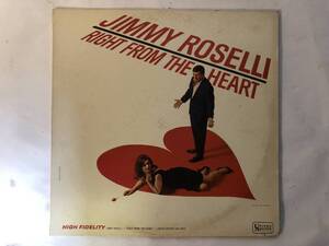 11216S US盤 12inch LP★JIMMY ROSELLI/RIGHT FROM THE HEART/UNITED ARTISTS★UAL 3529