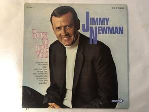 11218S 輸入盤 12inch LP★JIMMY NEWMAN/BORN TO LOVE YOU★DL 75065