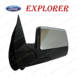  Ford Explorer sport truck left door power mirror chrome 1FMWU74 1FMEU74 1FMKU51 1FM8U53 foot lamp 