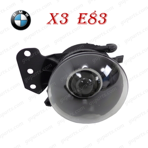 BMW X3 シリーズ E83 前期 2.5i 3.0i PA25 PA30 右 フォグ ライト ランプ プロジェクターフロント バンパー ガラス レンズ63176920704