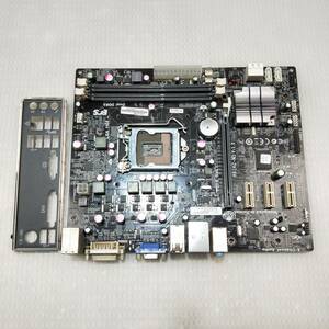 【中古パーツ】BIOS確認のみ 、H61H2-M5 V:1.0 マザーボード　LGA1155 ■MB888