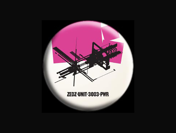 ZEDZ ゼッツ 缶バッジ バッチ オランダ アムステルダム グラフティーアート タギング Delta inc デルタ banksy バンクシー Sat.Pink