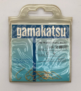 新品即決 がまかつ Gamakatsu 小チヌ専用 金 4号